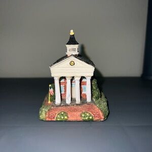 Miniature Colonial Building Figurine